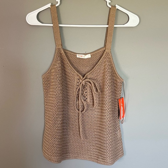 Intempo Tops - Crochet Tank Top